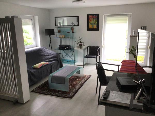 Na zdjęciu widoczny jest obiekt Ferienwohnung in Thermalbadnähe położony w mieście Glochen.