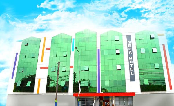 A la foto es mostra l'objecte Hotel Mega situat a la ciutat de Lima.
