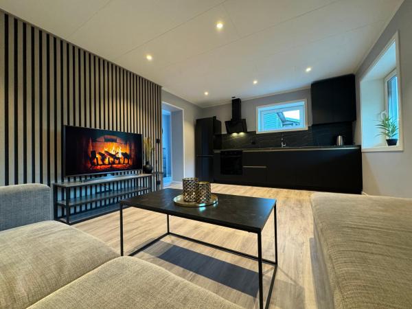 Na zdjęciu widoczny jest obiekt Dalen Apartment położony w mieście Stranda.