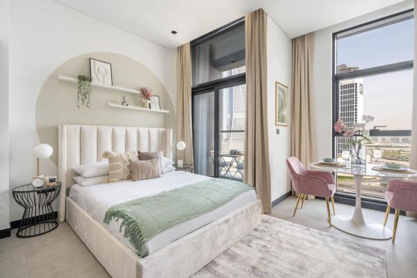 På billedet ses objektet GuestReady - Lux comfort in Business Bay beliggende i byen Dubai.