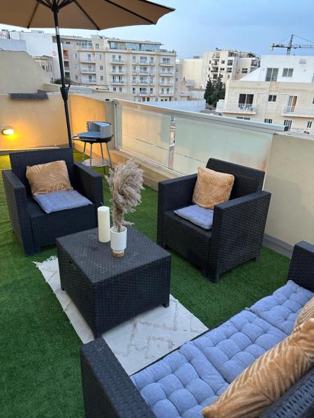 A la foto es mostra l'objecte Luxury penthouse in Sliema situat a la ciutat de Sliema.