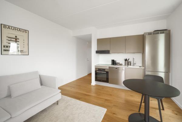 La photo montre l'objet Top-class 1-bedroom apartment in Odense - 331 situé dans la ville de Odense.