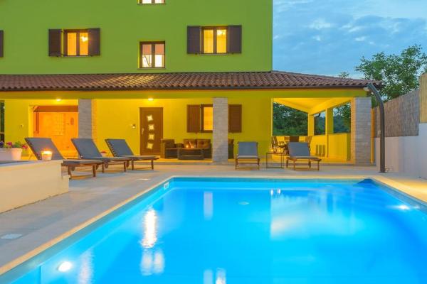 A la foto es mostra l'objecte House Gorana by IstriaLux situat a la ciutat de Bibići.