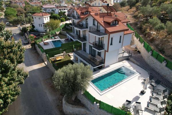 På billedet ses objektet Villa Bağ Tepesi beliggende i byen Fethiye.