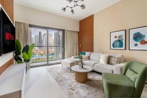 GuestReady - Classy stay with Burj Khalifa views, Dubaj