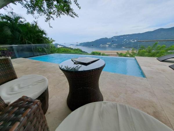 Na fotografii je vidět objekt Alberca y jacuzzi privados en bello departamento con hermosa vista nacházející se ve městě Acapulco.