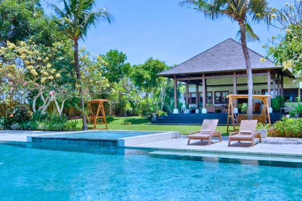 A la foto es mostra l'objecte Leah 6 BR Private Pool Villa JU26 situat a la ciutat de Ketewel.