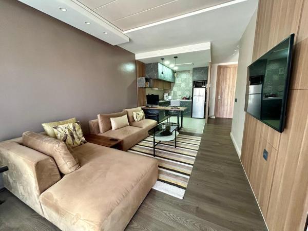 A la foto es mostra l'objecte Modern City Centre Apartment situat a la ciutat de Casablanca.