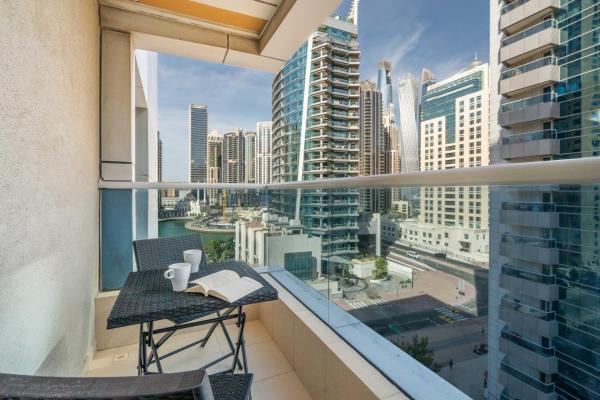 A la foto es mostra l'objecte GuestReady - Bright 1BR with Balcony & Marina View situat a la ciutat de Dubai.