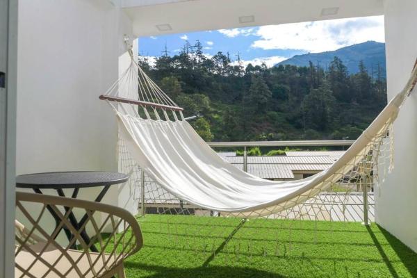 A la foto es mostra l'objecte Bermonte Arce para 6 personas con parqueo situat a la ciutat de Baños.