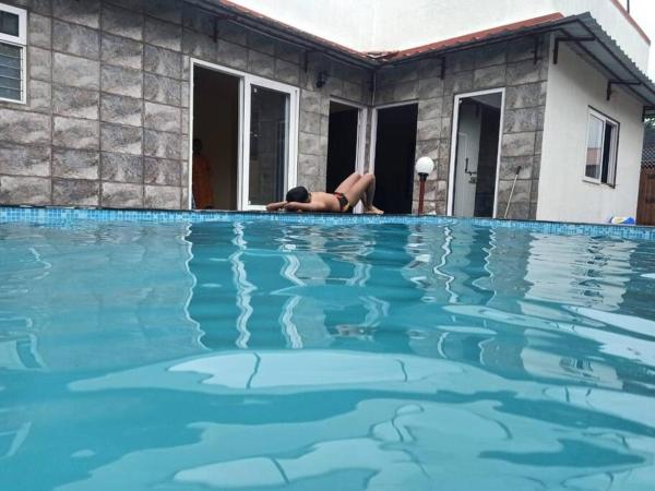 Auf dem Foto ist das Objekt Bali-style villa with private pool in der Stadt Neral zu sehen.