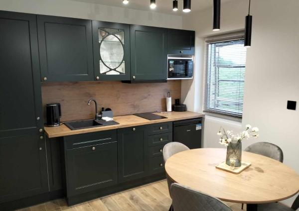 På billedet ses objektet Apartament na Glinkach beliggende i byen Augustów.