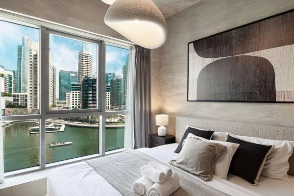 A la foto es mostra l'objecte Marina Elegance, Your Dream Dubai Marina Stay situat a la ciutat de Dubai.