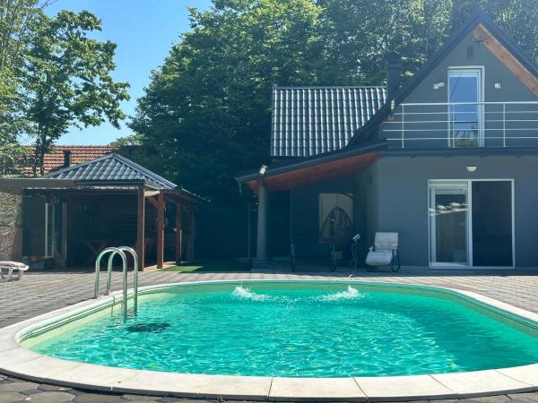 The photo shows the Villa Akish located in the city of Ugljevik.