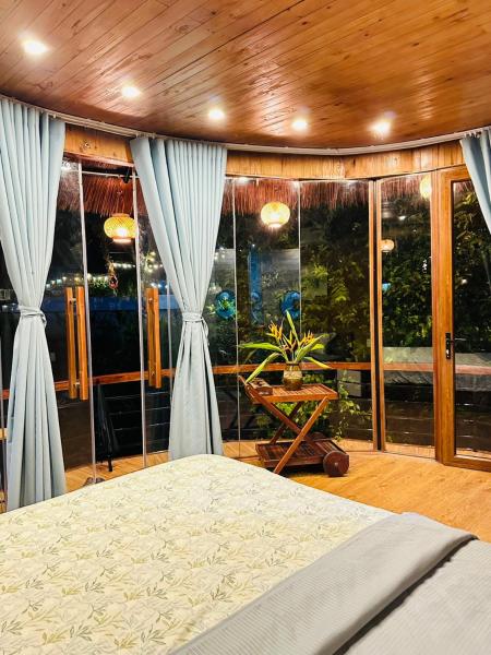 Na fotografii je vidět objekt 6Senses Garden Homestay nacházející se ve městě Suối Sao.