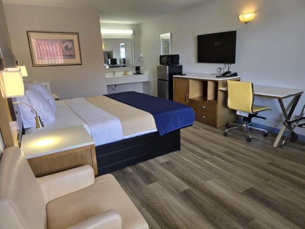 A la foto es mostra l'objecte Americas Express Inn South Hill situat a la ciutat de Boydton.