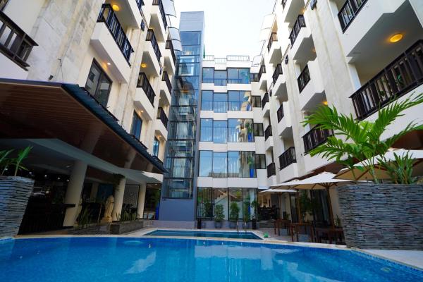 På billedet ses objektet The Tandibayang Hotel & Villas beliggende i byen Badung.
