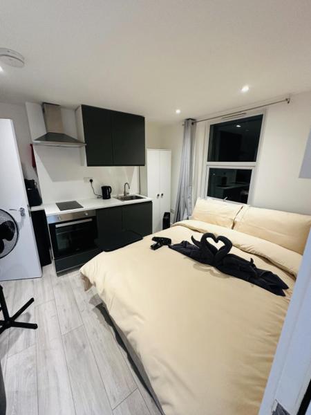 På billedet ses objektet Small Studio in Central London beliggende i byen Bellaghy.