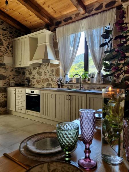 A la foto es mostra l'objecte Mesavlia Traditional Stone House situat a la ciutat de Sémbronas.
