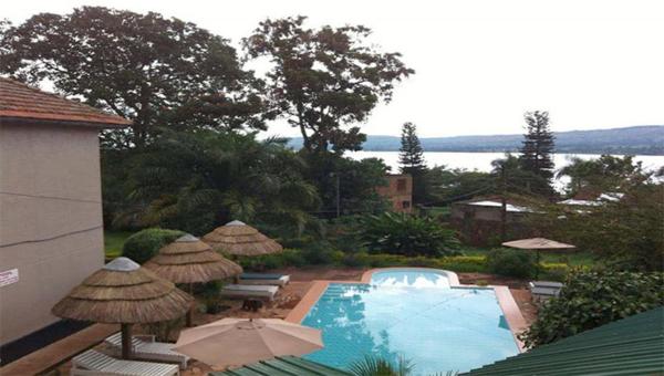 A la foto es mostra l'objecte Surjios Guest House situat a la ciutat de Jinja.