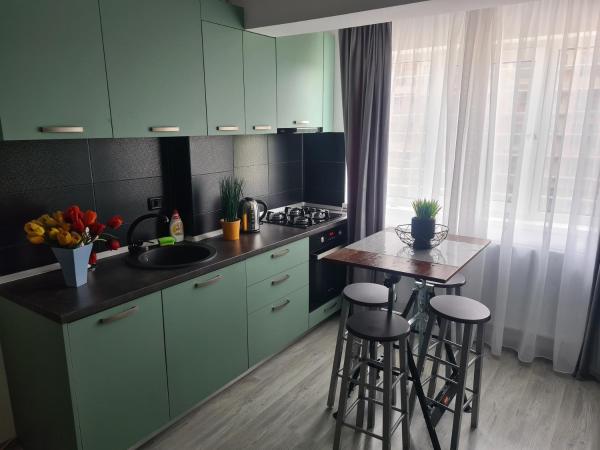A la foto es mostra l'objecte Mall III apartments situat a la ciutat de Bacău.