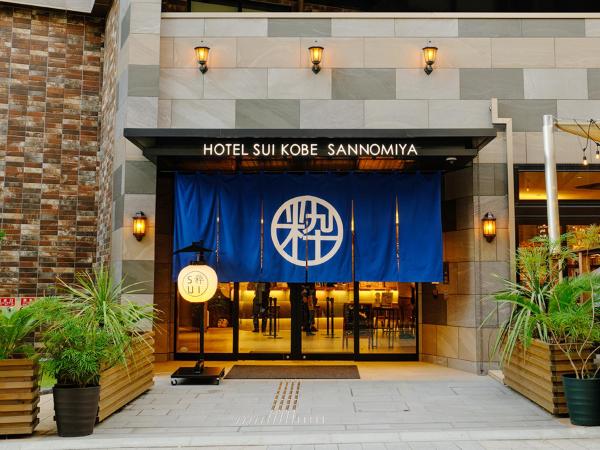 Na fotografii je vidět objekt Hotel SUI Kobe Sannomiya by ABEST nacházející se ve městě Kóbe.