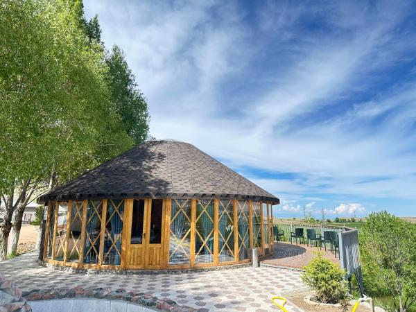 A la foto es mostra l'objecte Eco Resort Kaiyrma situat a la ciutat de Ak-Say.