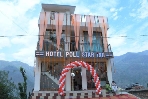 En la foto se muestra el objeto HOTEL POLL STAR Inn ubicado en la ciudad de Barkot.