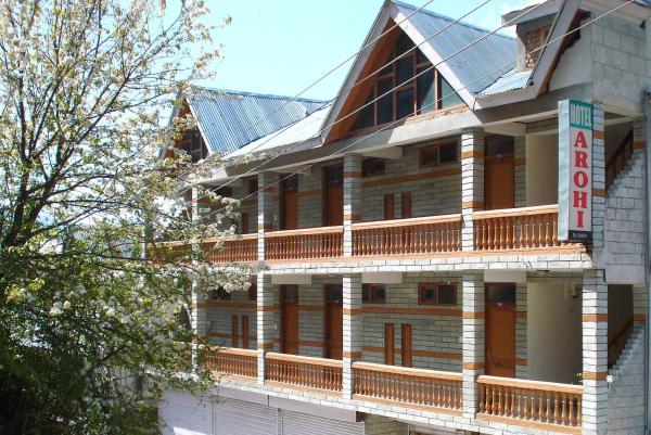 Na zdjęciu widoczny jest obiekt Hotel Arohi położony w mieście Bashist.