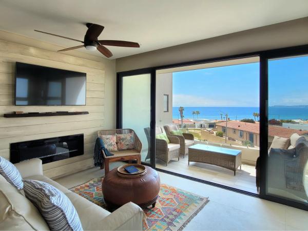 På billedet ses objektet Lovely Condo Stunning Ocean View beliggende i byen Rosarito.