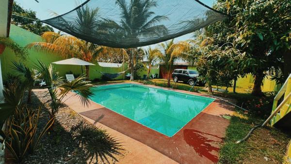 Na fotografii je vidět objekt Casa chalet de descanso en monterrico Guatemala nacházející se ve městě Hawaii.