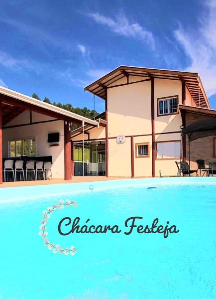 Na foto é possível ver o objeto Chácara Festeja - Casa de Campo localizado na cidade de Paraibuna.