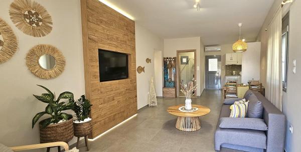 A la foto es mostra l'objecte Aeraki Luxury Apartment situat a la ciutat de Kàlimnos.