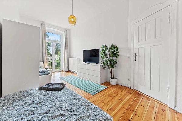 Na foto é possível ver o objeto Nice Apartment in Eberswalde localizado na cidade de Eberswalde-Finow.
