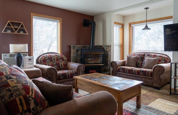 A la foto es mostra l'objecte Alpenglow Three Bedroom Two Bath XL – A17 situat a la ciutat de Ouray.