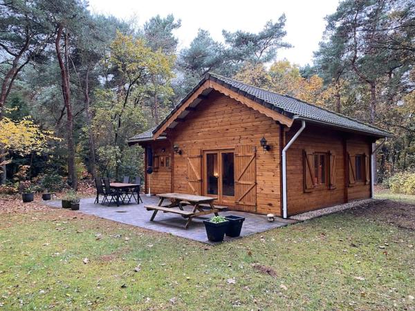 A la foto es mostra l'objecte Vakantiehuis midden in het bos vlakbij de Efteling Natuurhuisje Loonse en Drunense duinen situat a la ciutat de Nieuwkuijk.
