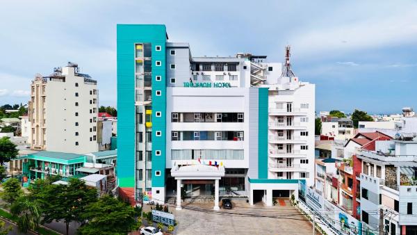 A la foto es mostra l'objecte Tre Xanh Hotel situat a la ciutat de Plây Ku.