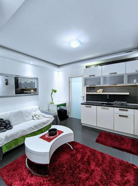 På bildet vises objektet Jednosoban apartman u centru Bara som ligger i byen Bar.