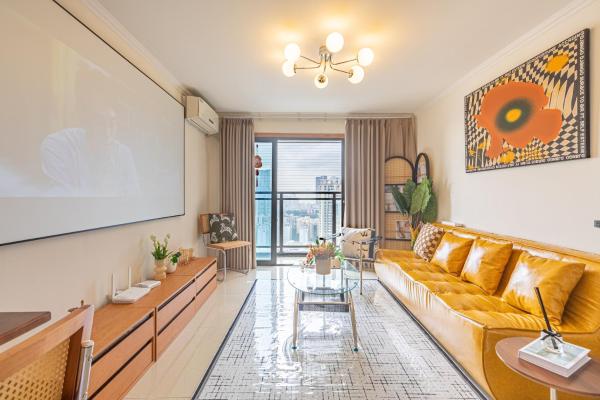写真には深セン市市にあるSkyInn-Euro Apartmentが写っています。
