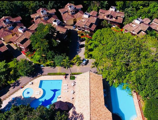 Auf dem Foto ist das Objekt Maresias Cond Club Alto padrão Frente Praia in der Stadt São Sebastião zu sehen.