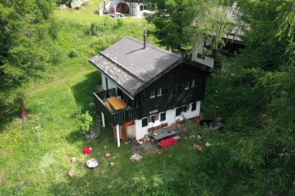 Na fotografii je vidět objekt Chalet Silentium nacházející se ve městě Bellwald.