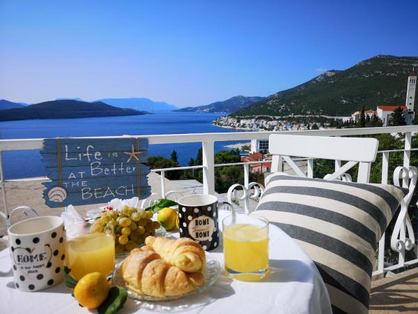 På billedet ses objektet Principessa Rooms beliggende i byen Neum.