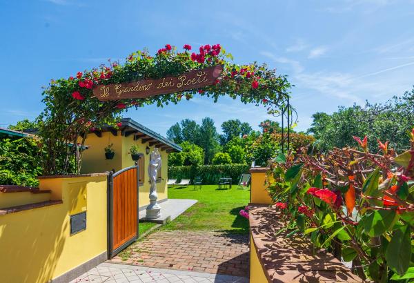 Auf dem Foto ist das Objekt B&B Il Giardino dei Poeti and Apartaments in der Stadt Lucca zu sehen.