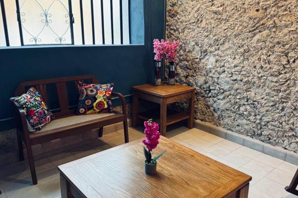 A la foto es mostra l'objecte Casa Maculí en Mérida Yucatán situat a la ciutat de Mérida.