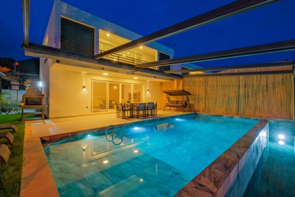 The photo shows the Woynpoint Villa Defne located in the city of Fethiye.