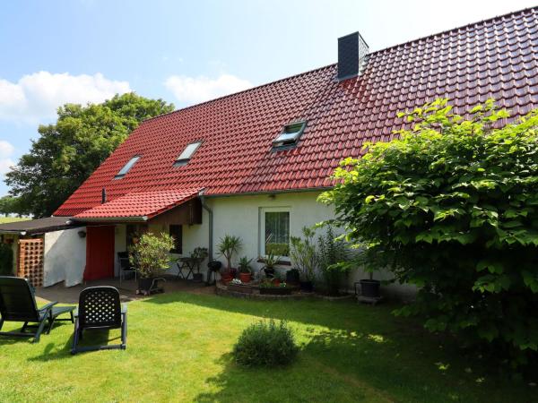 A la foto es mostra l'objecte Ferienwohnung in Brusow an der Ostseeküste situat a la ciutat de Reddelich.