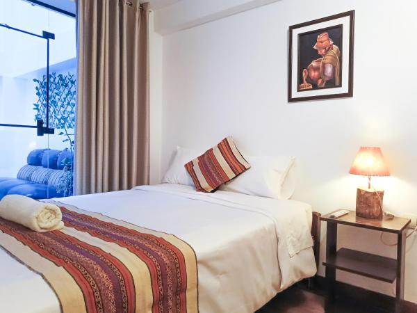 Na fotografii je vidět objekt Suites Valentina nacházející se ve městě Cuzco.