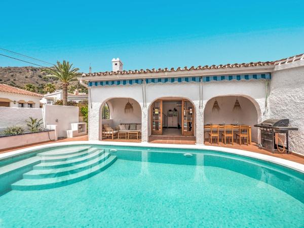 Na fotografii je vidět objekt Villa in mediterranean style with private pool nacházející se ve městě Nerja.