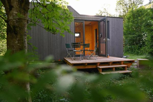 La photo montre l'objet Tiny House Nature 14 - Green Tiny Village Harz situé dans la ville de Osterode.