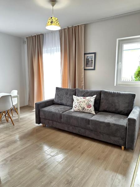 Kuvassa näkyy kohde Apartamenty Marina, joka sijaitsee kaupungissa Rowy.